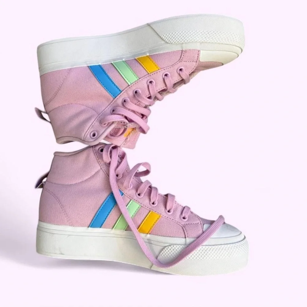 adidas Bravada 2.0 Platform Mid - Bliss Lilac - RARE - Picture 4 of 8